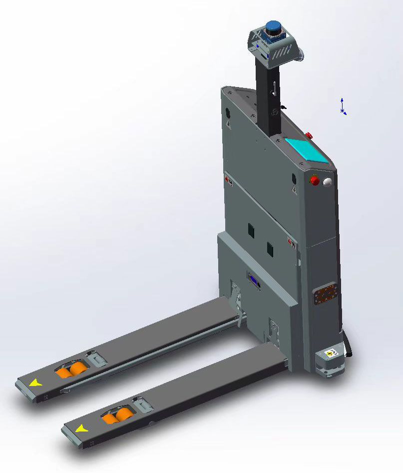 无人驾驶室外叉车